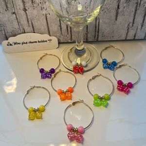 8 - “Roll the Dice” Wine Glass Charms